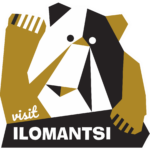 visit ilomantsi logo, jossa karhun kuva