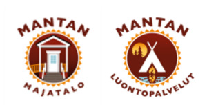 Mantan majatalon ja mantan luontopalveluiden logot