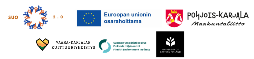 Suo 2.0 -hankkeen eri toimijoiden logot