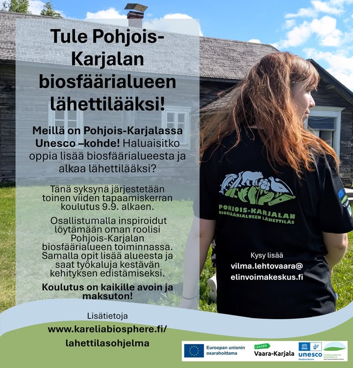Pohjois-Karjalan biosfäärialue - North Karelia Biosphere Reserve